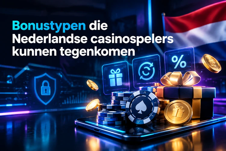 Bonustypen die Nederlandse casinospelers kunnen tegenkomen