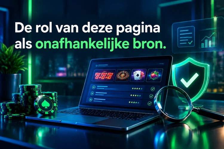 De rol van deze pagina als onafhankelijke bron