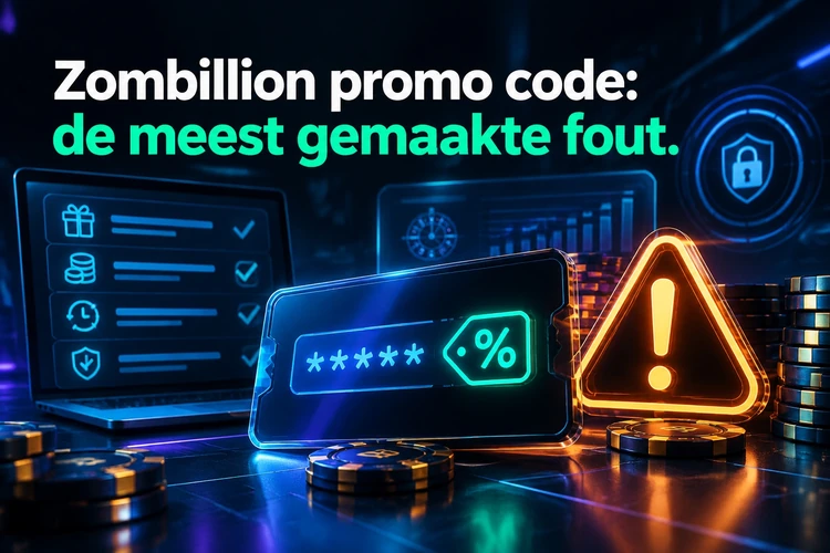 Zombillion promo code: de meest gemaakte fout