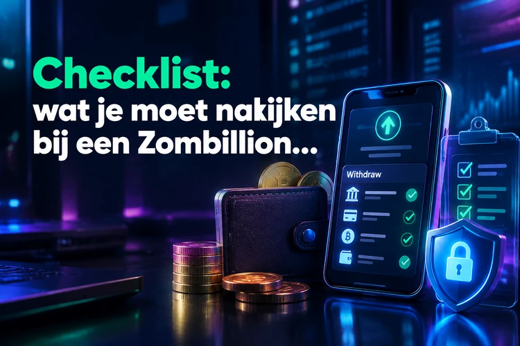 Checklist: wat je moet nakijken bij een Zombillion uitbetaling