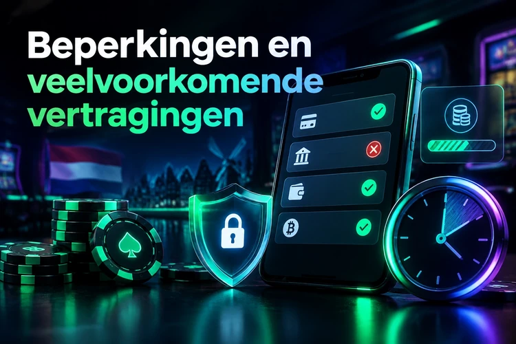 Beperkingen en veelvoorkomende vertragingen