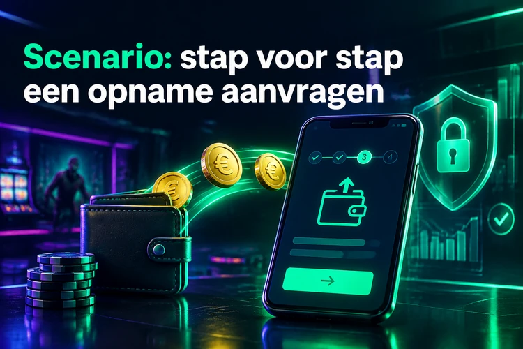 Scenario: stap voor stap een opname aanvragen